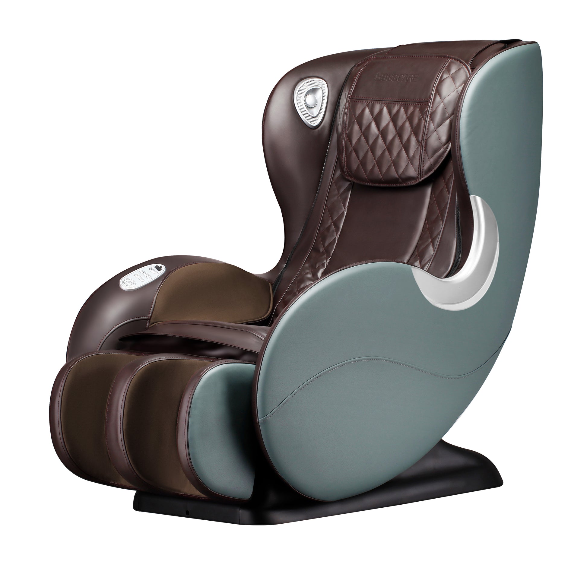 Massage Chairs Sl Track Full Body And Recliner, Shiatsu Recliner, Massage Chair With Bluetooth Speaker Green Green Pu