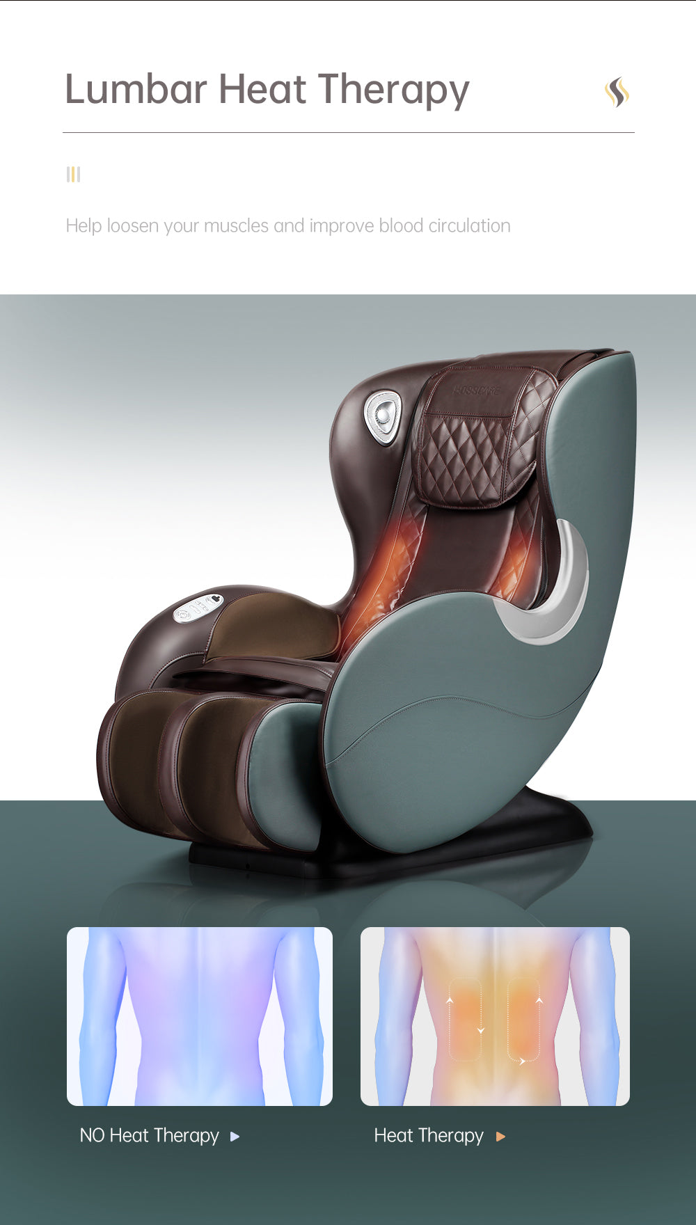 Massage Chairs Sl Track Full Body And Recliner, Shiatsu Recliner, Massage Chair With Bluetooth Speaker Green Green Pu