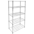 Simple Deluxe Heavy Duty 5 Shelf Shelving Unit, 35