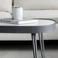 Modern Coffee Table,Black Metal Frame With Sintered Stone Tabletop Black Sintered Stone Sintered Stone