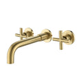 Bathroom Faucet Wall Mounted Bathroom Sink Faucet Gold Brass