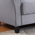 Modern Living Room Sofa Set Linen Upholstered Couch Furniture For Home Or Office ,Light Grey Blue, 1 2 3 Seat,Old Sku:Sg000373Aaa Light Grey Blue Foam Linen 6 Seat