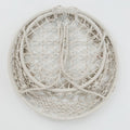 Hammock Chair Macrame Swing Max 330 Lbs Hanging Cotton Rope Hammock Swing Chair For Indoor And Outdoor Beige Cotton