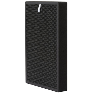 Filter Only, Used With Ex285857Aaa Large Room Air Purifier, H13 True Heap99.99% Airborne Particle Removal, Captures Allergens, Dust, Pet Dander, Odors. Black Polypropylene