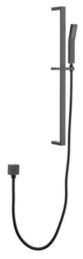 Eco Performance Handheld Shower With 28 Inch Slide Bar And 59 Inch Hose Matte Black Stainless Steel