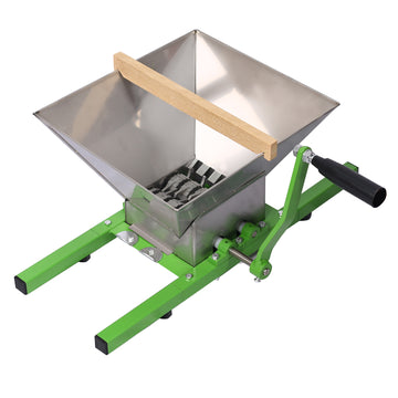 7L Manual Juicer Grinder,Portable Fruit Scratter Green Steel