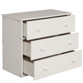 Low Study Twin Loft Bed With Cabinet And Rolling Portable Desk White Old Sku :Lp000113Aak White Solid Wood