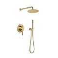 Shower System, Wall Mounted Shower Faucet Set For Bathroom With High Pressure 10