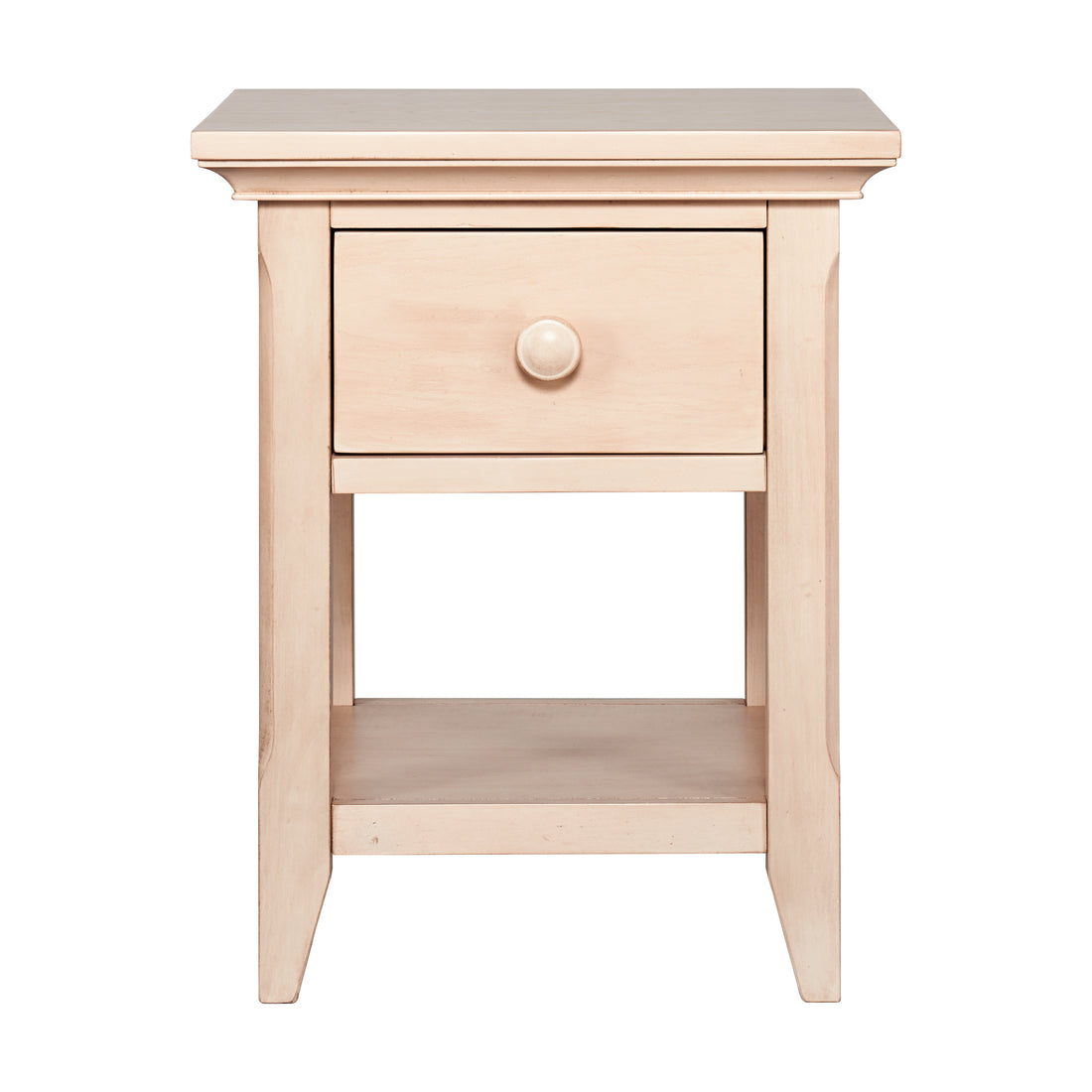 Overland Nightstand Sandstone Desert Sand Solid Wood