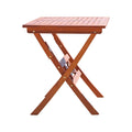 Malibu Outdoor Folding Bistro Table Teak Solid Wood