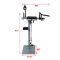Portable Tire Changer With Led Light,Tire Spreader For Truck And Car Gray Metal