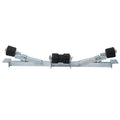 Boat Trailer Bottom Support Bracket With Keel Rollers Capacity 1760Lbs Silver Steel