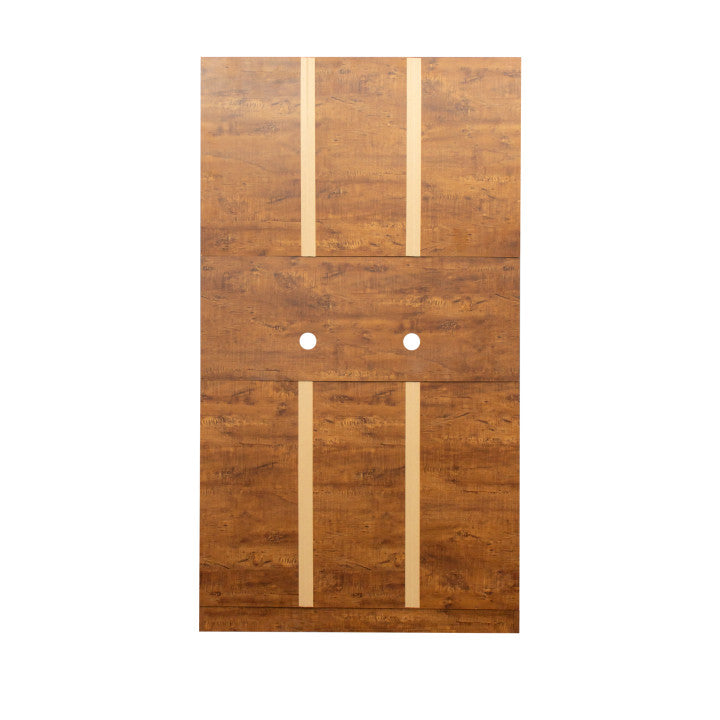 70.87" Tall Wardrobe& Kitchen Cabinet, With 6 Doors, 1 Open Shelves And 1 Drawer For Bedroom,Walnut Walnut Mdf