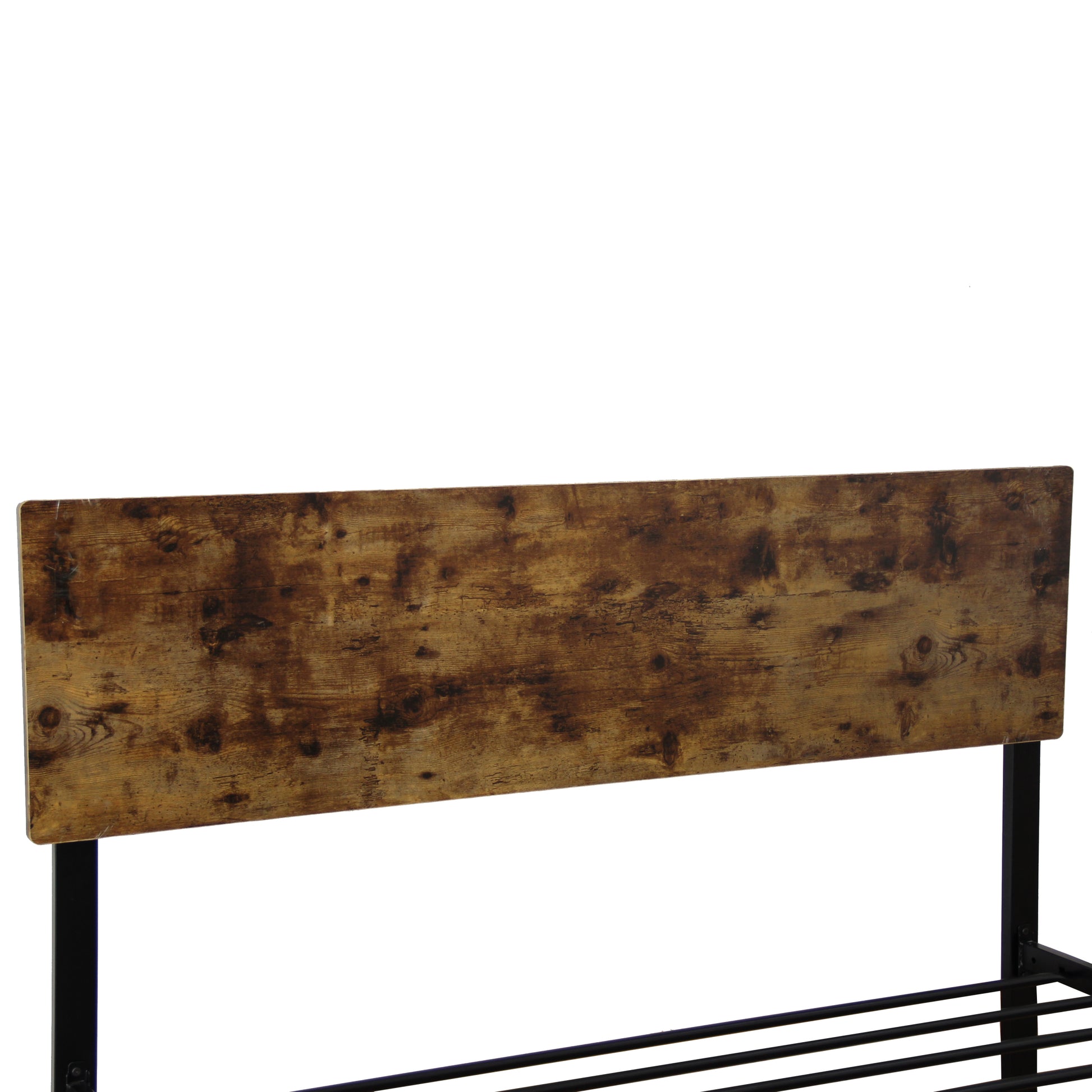 Twin Size Metal Bed Sturdy System Metal Bed Frame ,Modern Style And Comfort To Any Bedroom ,Black Black Metal