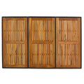 11 Piece Patio All Weather Pe Wicker Dining Table Set With Wood Tabletop For 10, Brown Rattan Beige Cushion Yes Complete Patio Set Brown Water Resistant Frame Water Resistant Cushion Garden & Outdoor Casual Complete Patio Sets Foam Rattan
