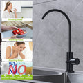 Kitchen Water Filter Faucet, Drinking Water Faucet Matte Black Stainless Steel