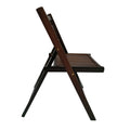 Furniture Slatted Wood Folding Special Event Chair Cherry, Set Of 4, Folding Chair, Foldable Style Cherry Solid Wood