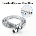 Shower System With Tub Spout Rain Shower Tub Set, High Pressure Dual 2 In 1 Shower Combo Faucet With Valve Chrome Abs