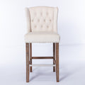 Counter Height Bar Stools, Upholstered 27
