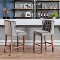 Counter Height Bar Stools, Upholstered 27