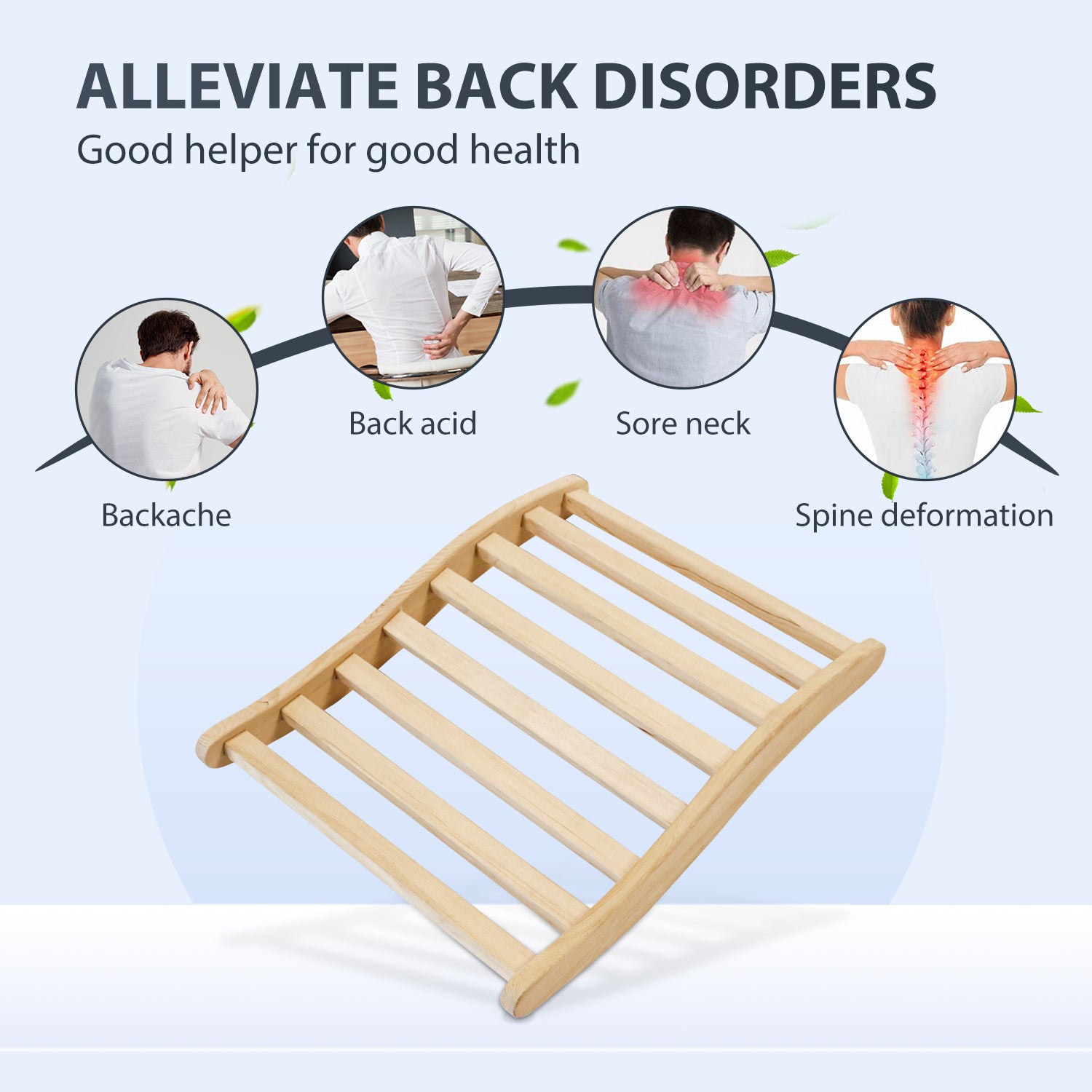 Sauna Backrest,S Shape Canadian Natural Wood Hemlock Sauna Chair With Back, Non Toxic Sauna Accessories Bench Natural Wood Solid Wood