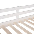 Twin Loft Bed With Slide, House Bed With Slide,White Old Sku :Wf286245Aak Twin White Solid Wood