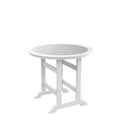 Hdpe Bar Table, Dining Table, Patio Bar Set ,Counter Height Table For Outdoor White Gray White Hdpe