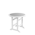 Hdpe Bar Table, Dining Table, Patio Bar Set ,Counter Height Table For Outdoor White Gray White Hdpe