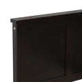 Platform Storage Bed, 2 Drawers With Wheels, Twin Size Frame, Espresso Sku:Wf283062Aap Twin Espresso Pine