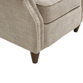 Push Back Recliner Sand Polyester