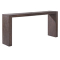 Only Supportbuyer Monterey Console Table Brown Solid Wood