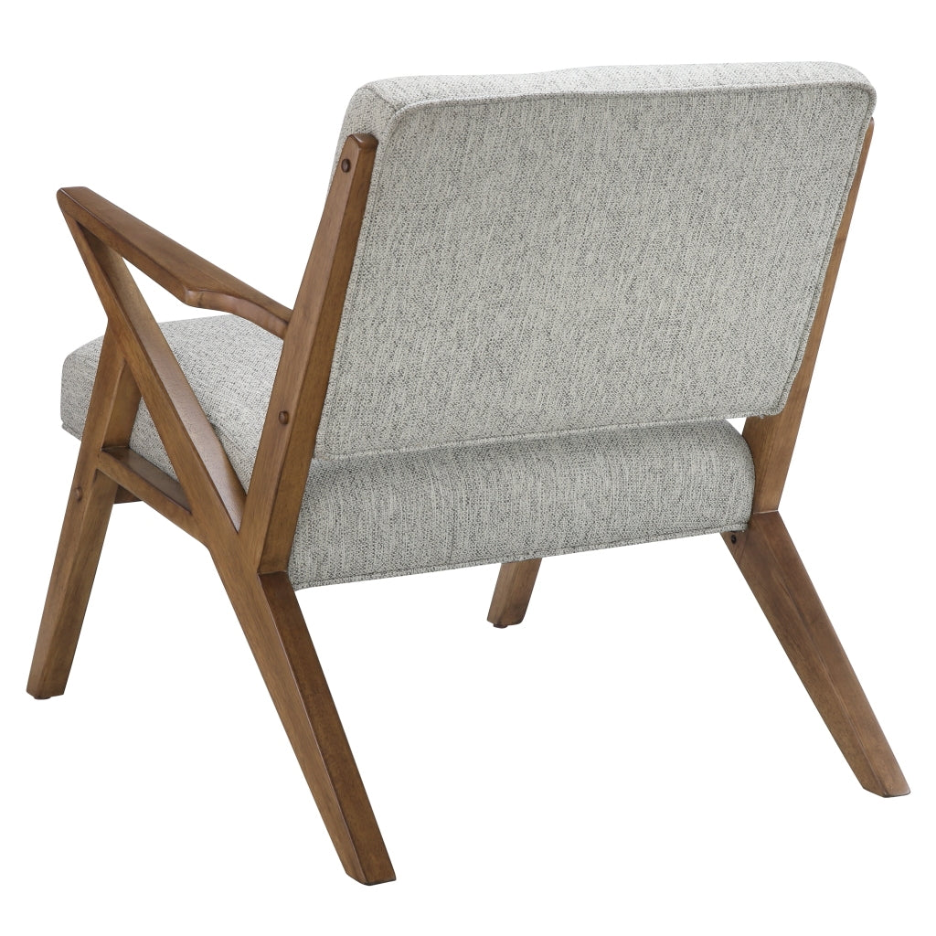 Lounge Chair Light Grey Polyester