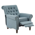 Aidan Recliner Blue Solid Wood