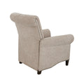 Aidan Push Back Recliner Cream Solid Wood