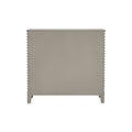 Ridge Accent Chest Grey Solid Wood