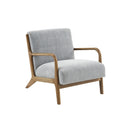 Lounge Chair Grey Polyester