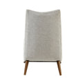 Accent Chair Tan Polyester