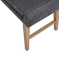 April Accent Bench Multicolor Solid Wood