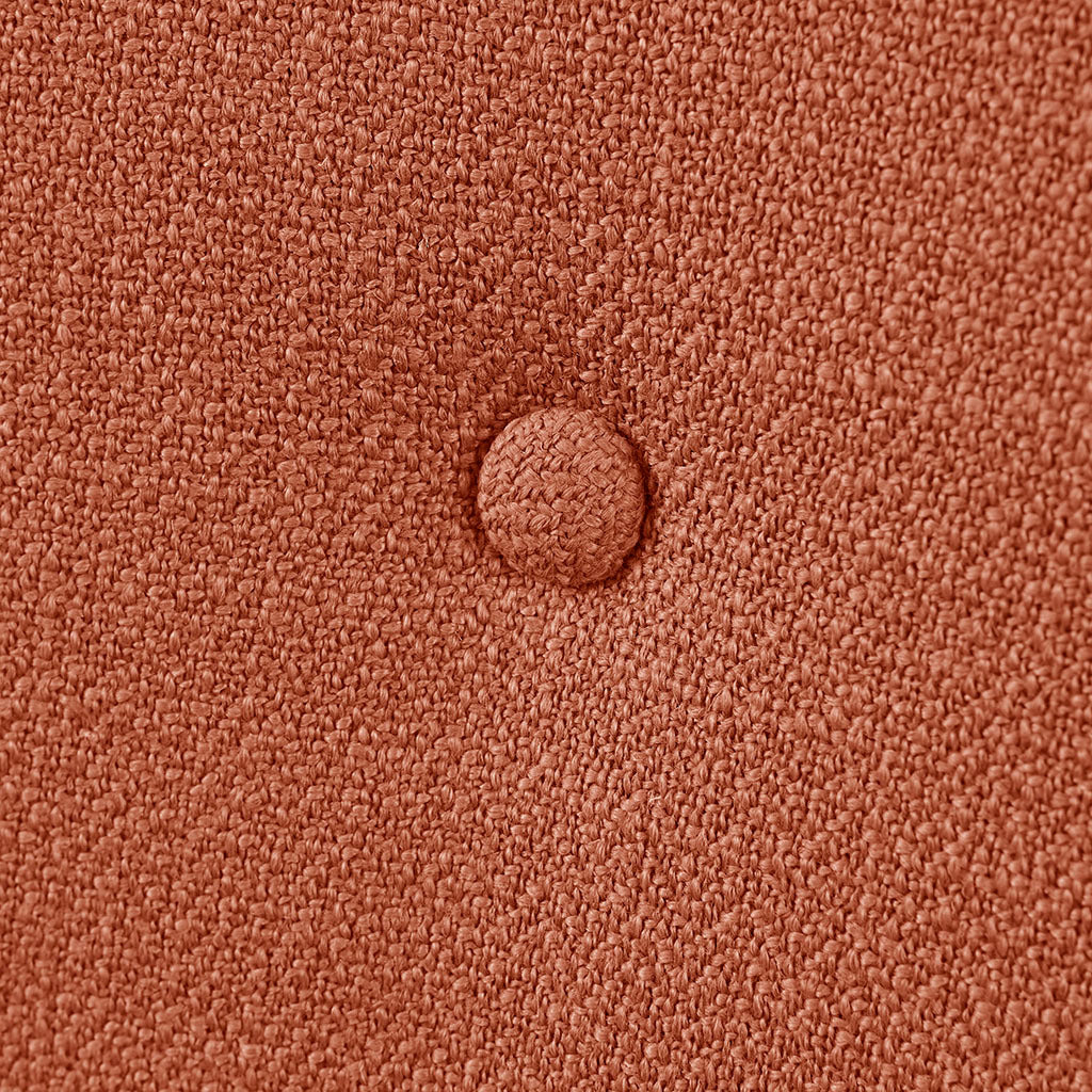 Adele Swivel Chair Orange Solid Wood