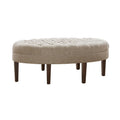 Only Supportbuyer Martin Bench Beige Solid Wood
