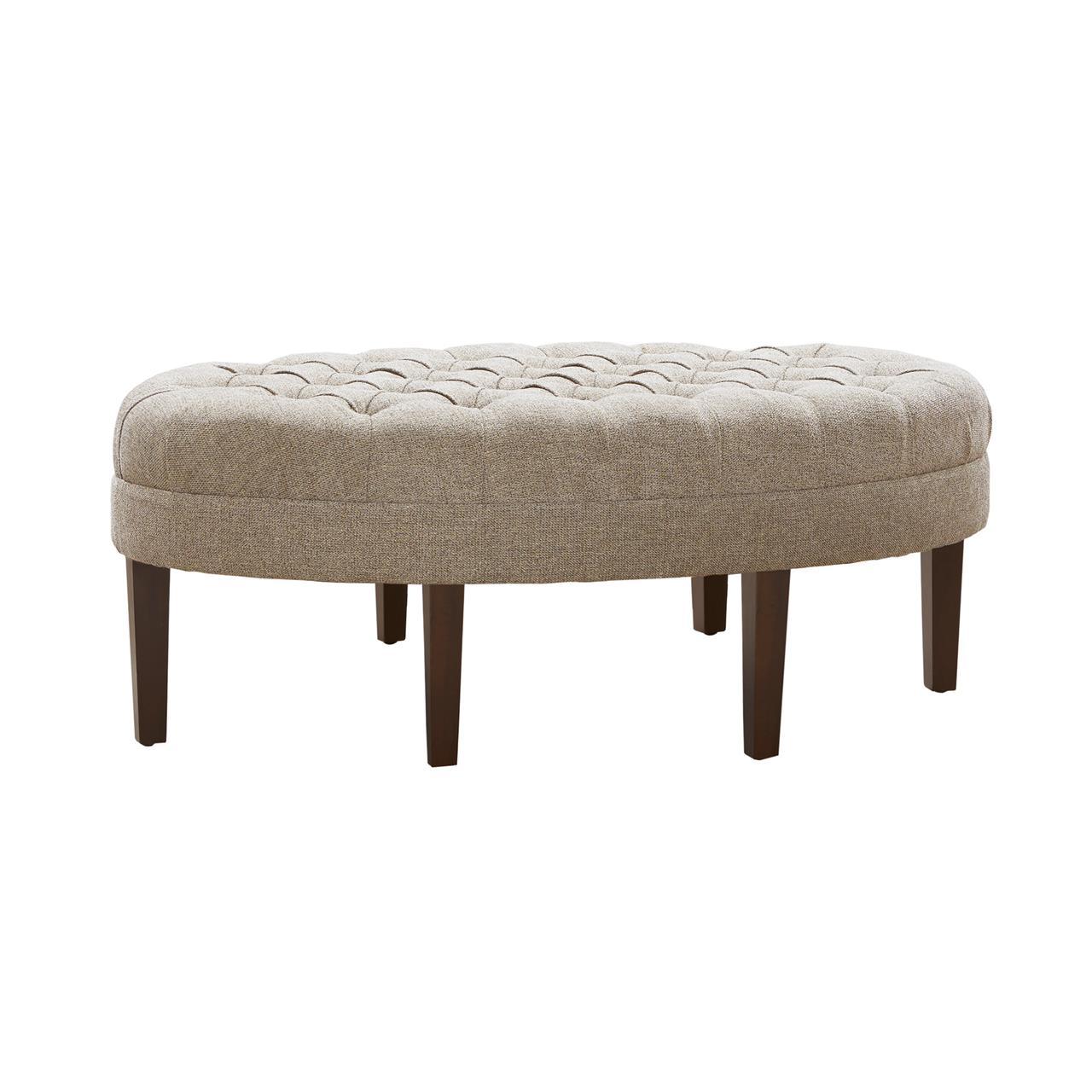 Only Supportbuyer Martin Bench Beige Solid Wood