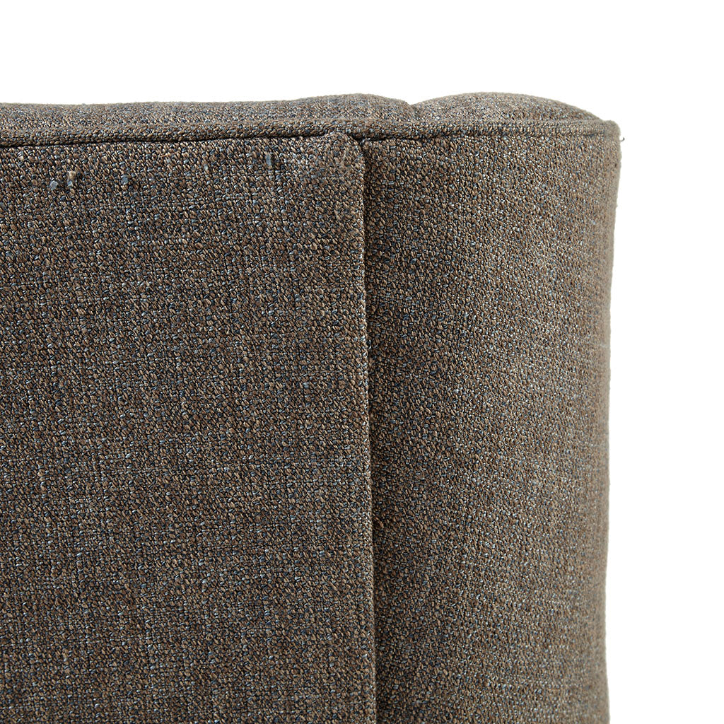 Swivel Lounge Chair, Star Based Swivel Brown Multi Wood