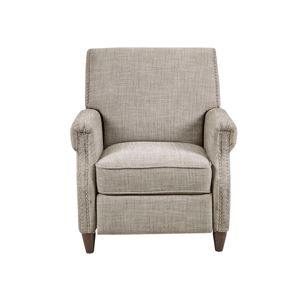 Push Back Recliner Sand Polyester