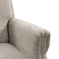 Push Back Recliner Sand Polyester