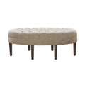 Only Supportbuyer Martin Bench Beige Solid Wood