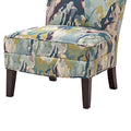 Slipper Accent Chair Multi Polyester