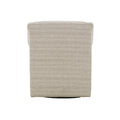 Justin Swivel Glider Chair Tan Solid Wood