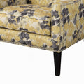 Barton Wing Chair Multicolor Solid Wood