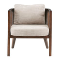 Accent Chair Camel Polyester