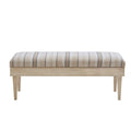 Soft Close Storage Bench Beige Multi Wood